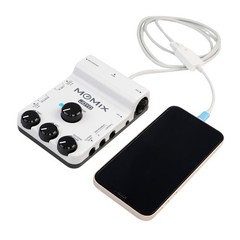 Joyo MOMIX USB Audio Interface/Stereo XLR Mixer for IOS & USB-C Devices