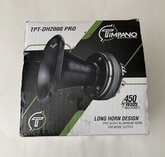 Timpano TPT-DH2000 PRO Titanium Driver 2” Aluminum Pro Horn 450W – Open Box