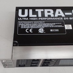BEHRINGER ULTRADRIVE PRO DCX2496 Loudspeaker Management System Digital Crossover