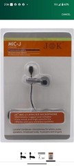 J K MIC-J 044 Lapel Microphone Lavalier Microphone Compatible with Audio…