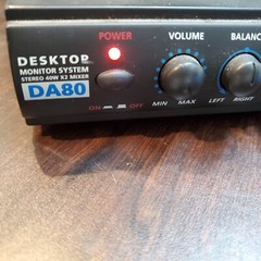 Samson Desktop Monitor System Stereo 40W X2 Model DA80