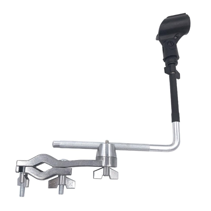 Microphone Clamp Metal Plastic Construction Drum Accessories for Repairing Use