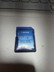 BOSS Micro-BR memory card
