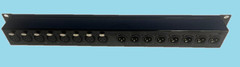 Mamba 16 Point [8 in x 8 out] 1RU XLR to XLR Patch Bay