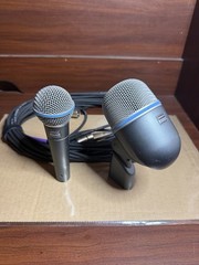 Shure BETA58A and Shure BETA 52A Dynamic Vocal Microphone Used