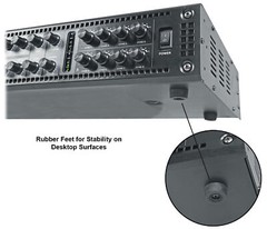 Rockville PRE-70V 70V Stereo Preamp Mixer with 6 Zones, Bluetooth/Optical/Mic In