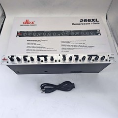 dbx 266xs Dual Channel Compressor Gate Dynamics Processor w/ Side Chain Insert