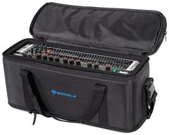 Rockville RRB30 3U Rack Bag Double-Sided Case with 12″ Depth + Shoulder Strap