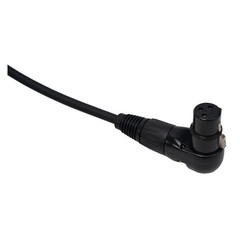 XLR Mic Extension Cable 90 Degree Female To Straight Male For Speaker Studio New