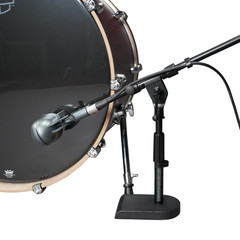 Gator Rok-It Series Low-Profile Microphone Stand with 16″ Adjustable Boom Arm