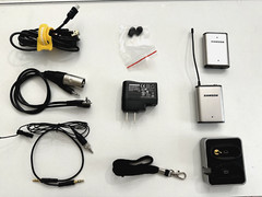 Samson Airline Micro Wireless Camera Microphone System AL2/AR2 NICE!