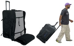 Rockville Rolling Travel Case Bag w/Handle+Wheels For BOSE F1 Powered Sub