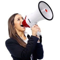 Megaphone Bullhorn Loud Speaker with Siren Lightweight for Kids and Adults