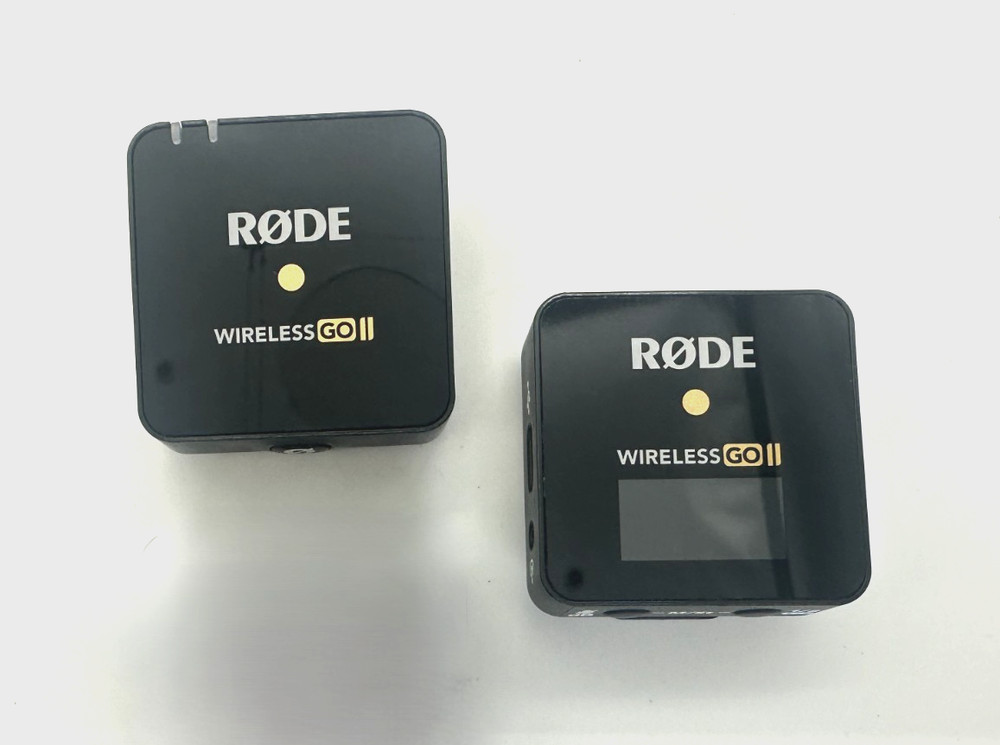 RØDE Wireless GO II Set – 1x Transmitters and 1x Receiver Unit Only, No Accessor