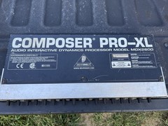 Behringer Composer Pro-XL Audio Interactive Dynamics Processor – Model (MDX2600)