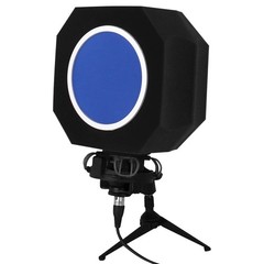 Professional Microphone Isolation Shield with Pop Filter,Reflection Filter fo…