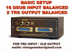 Order Your Analog Studio Summing Mixer 4-8-16-32-64 Inputs – Customize Your Box!