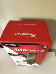 Hyper X – Quadcast 2S RGB wired USB microphone HYPERX 2 S mic – Brand New Sealed