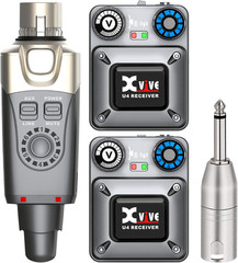 U4R2 Wireless In-Ear Monitor System Set with One Transmitter and Two Receivers