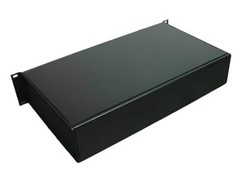 PROCRAFT ARBN-2U-10-BK 2U 10″ Deep All Aluminum 19″ Rack Mount Project Box