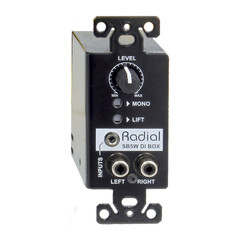 Radial StageBug SB-5W Passive Wall-Mount Stereo DI Box