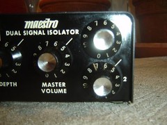 Maestro Dual Signal Isolator, Chicago Musical Instruments Co., 2 In/Out, Vintage