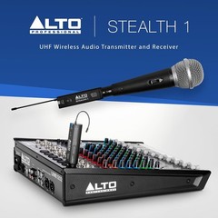 Stealth 1 Mono Wireless System with XLR Connection – Easy Setup & Versatile Use