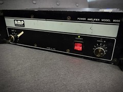 Vintage Amplified Music Products (A.M.P.) Power Amplifier Model 8000 1980s?