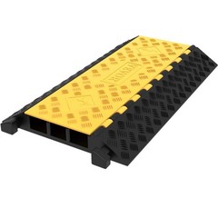 Vevor 37″x20″x3″ Clamshell Cable Organizer 3-Channel Speed Bump 44000lb Ramp 1pk