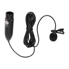 Clip On Lavalier Microphone For Speech Recording And Interviews Easy To Use