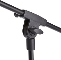 Adjustable Arm Height Boom Microphone Stand with Tripod Base up to 85.75 Inches