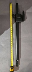 ONE speaker crank up pole for subwoofer, 1-3/8″ both ends, 33” to 44” extension