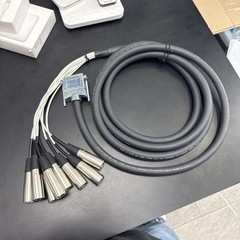 Pro Co Acculink AC8 snake cable 15′ DB25 to XLR male 15′ Cable