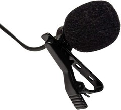 Omnidirectional Lavalier Microphone for iPhone & Tablet – External Clip On Mini