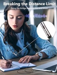 Headphone Extension Cable () 3.5 mm Audio Extension Cable-Aux Cord 10FT+10FT
