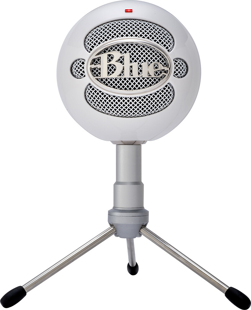 Blue Snowball iCE USB Microphone – White (IL/RT6-14928-988-000070-WHT-UG)
