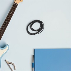 12Pcs Black Elastic Bands Replacement for Microphone Shock Mount High Absorption