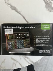 Professional Audio Mixer, K300 Live Sound Card and Interface Sound…