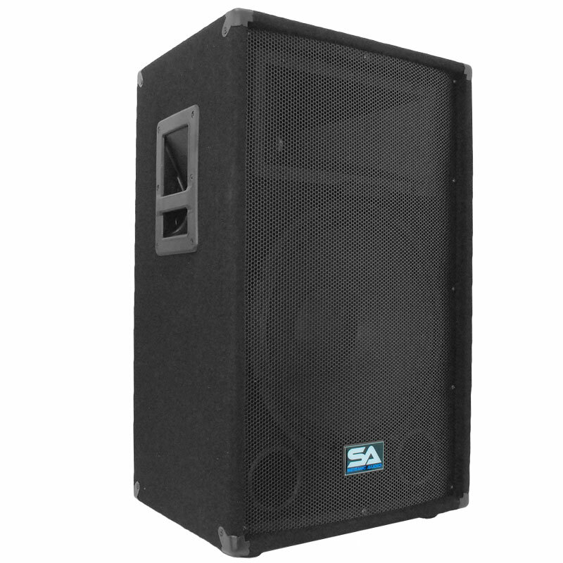 Seismic Audio NEW 15″ PA DJ SPEAKER 350 W Band Club Karaoke Loud Main