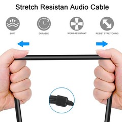 1 Pack XLR Splitter Cable 1.6 FT, 1 Female to 2 Male Patch Y Cable, Balanced …