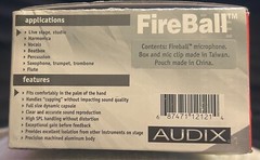 Audix FireBall Dynamic Instrument Microphone
