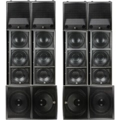 Yorkville Sound SA221S Dual 21″ Synergy Array 6000W Active Portable PA Subwoofer