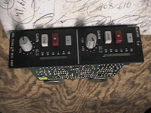 Solid State Logic SSL SL615E 2 Channel Mic Pre amp 6000 /ARMENS