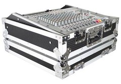 ProX T-MC Top Load Rackmount Mixer Case for 19 Inch DJ Mixer With 10U Top Slant