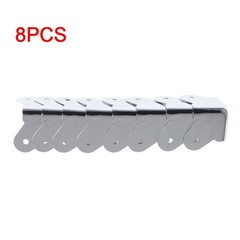 8 PCS Corner Protector Corner Shelf Cabinet Furniture Corner Metal Bumpers