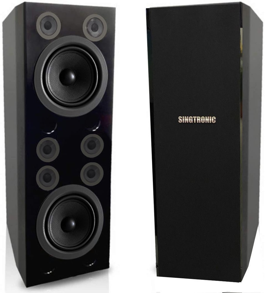 Pro 2000W Vocal Karaoke Speakers w/ 6 x Crystal Tweeters & Woofer – Pair