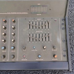 VTG Peavey XR 700C Powered Stereo Mixing System Untested AS-IS PARTS or REPAIR