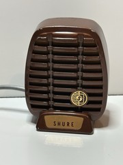 Vintage Shure CR-80D Microphone 1950s Brown – Cinch Jones Modded TESTED