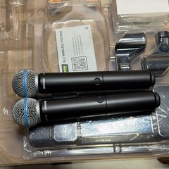 Shure BLX288/B58 Dual Channel Wireless Handheld Microphone System H11 Authentic
