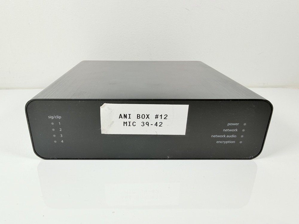 🇺🇸🇺🇸Shure ANI4IN-BLOCK Audio Network Interface